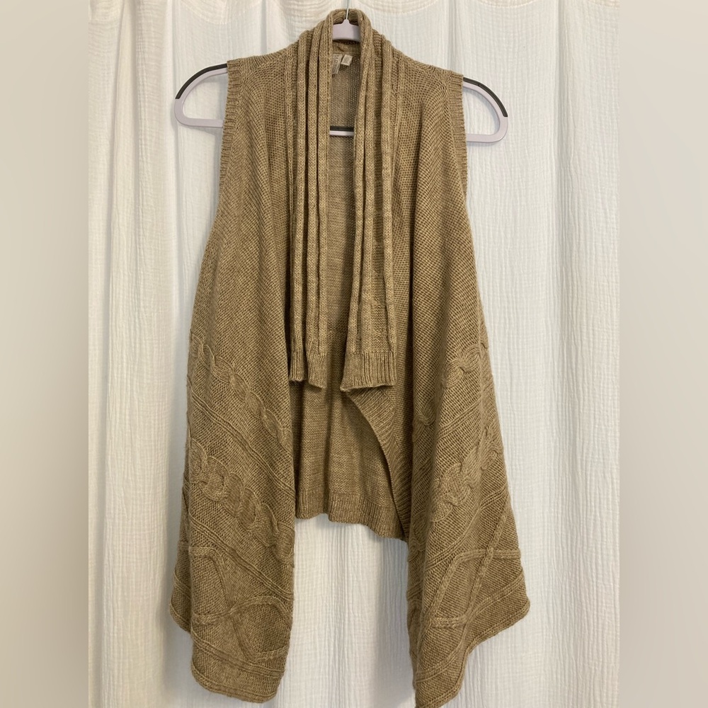 Madison Petite Beige Knit Top